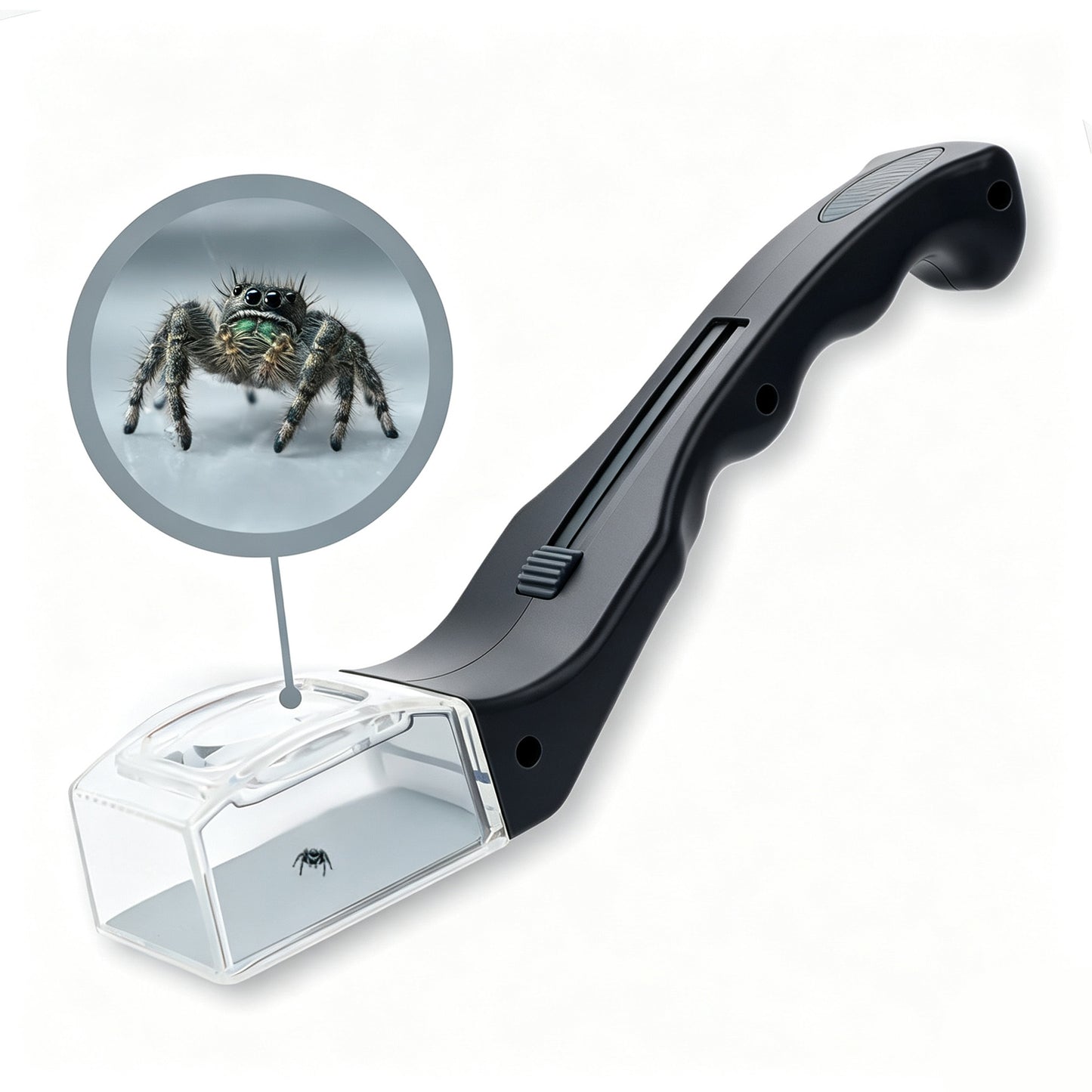 Quick Catch-Observe-Release 5X Magnifying Glass Quick-Release Bug Catcher Tool
