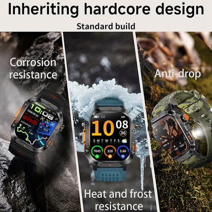 Multifunctional Wireless Smartwatch, Wearable Sporty Digital Watch