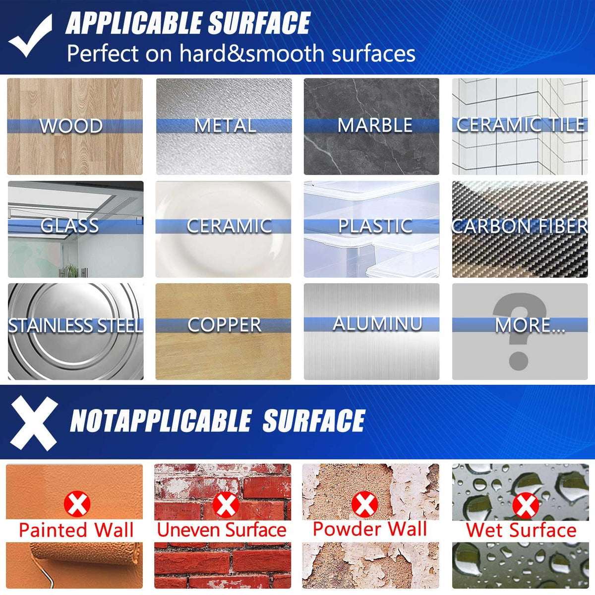 Nano Double Sided Adhesive Tape, Clear Mounting Tape