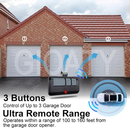 893MAX Garage Door Opener Remote, for LiftMaster/Chamberlain/Craftsman Garage Door Opener
