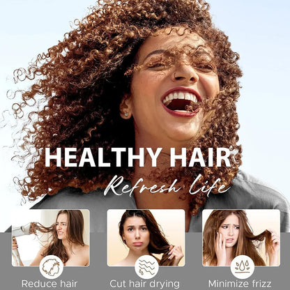 Hair Oil Spray with Shea Butter and Jojoba Oil Detangling, Styling and Moisturizing 2.7 fl oz