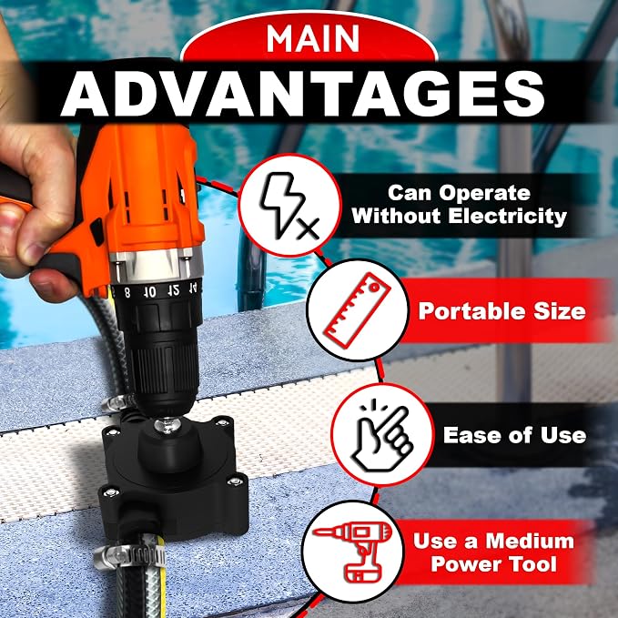 Mini Electric Drill Pump Portable Hand Drill Powered Water Pump Diesels Oil Fluid Water