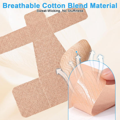 20Pcs Pre-Cut Bunion Support Tape, Elastic Breathable Latex-Free Kinesiology Tape