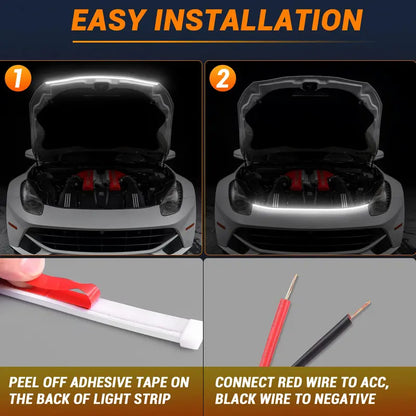 71” High Brightness Automotive Hood Gap LED Strip
