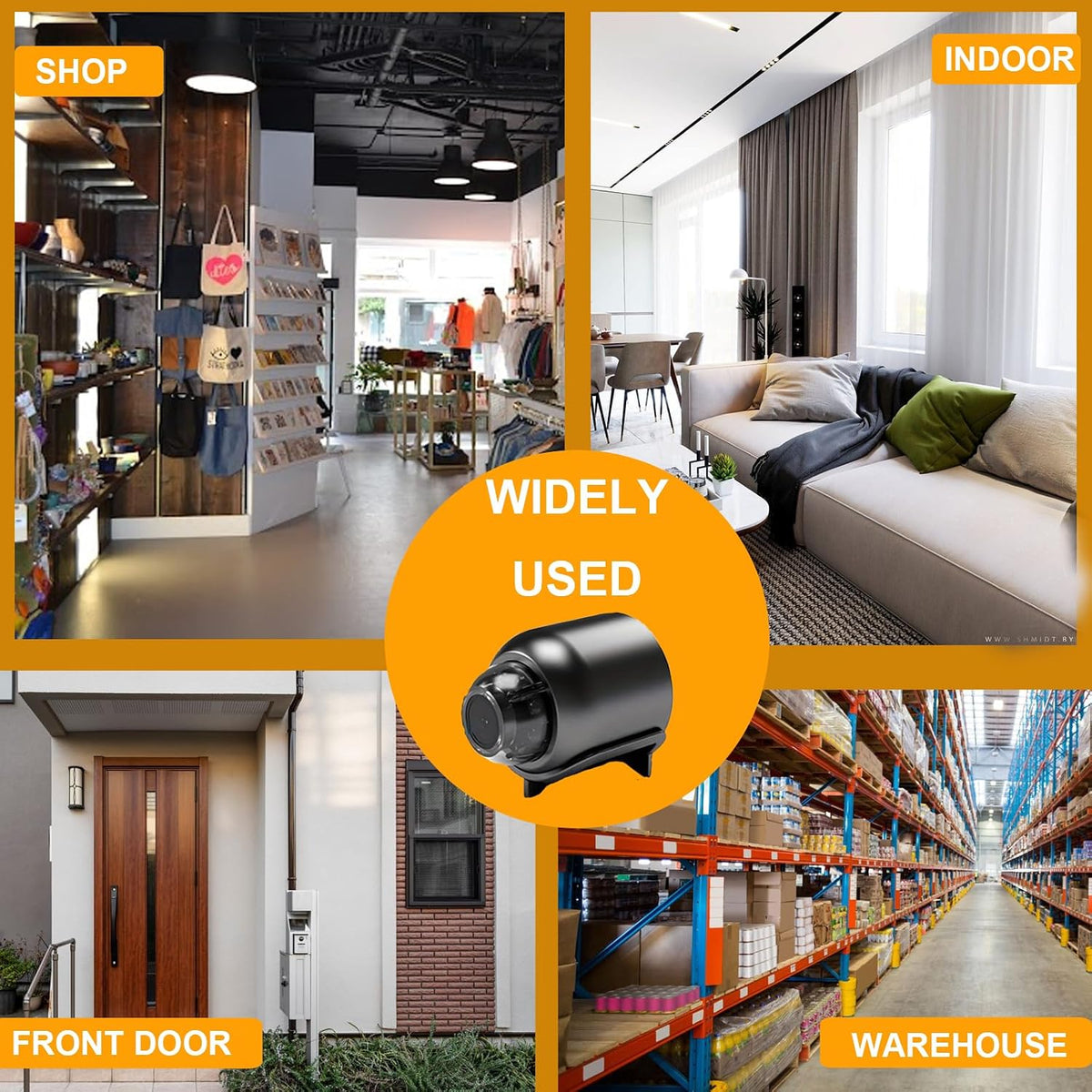 X5 Wireless Camera Hidden Cameras, Mini Nanny Cam Smart Home