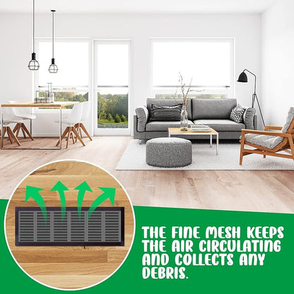 4Psc Magnetic Vent Cover, Mesh Grilles Dust Protection