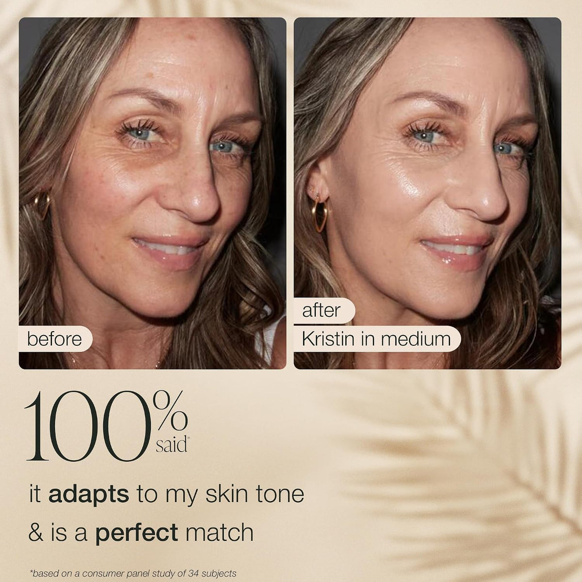 CC Tinted Serum — Color-Correcting Tinted Serum, Lightweight Coverage, No-Makeup Makeup Waterproof