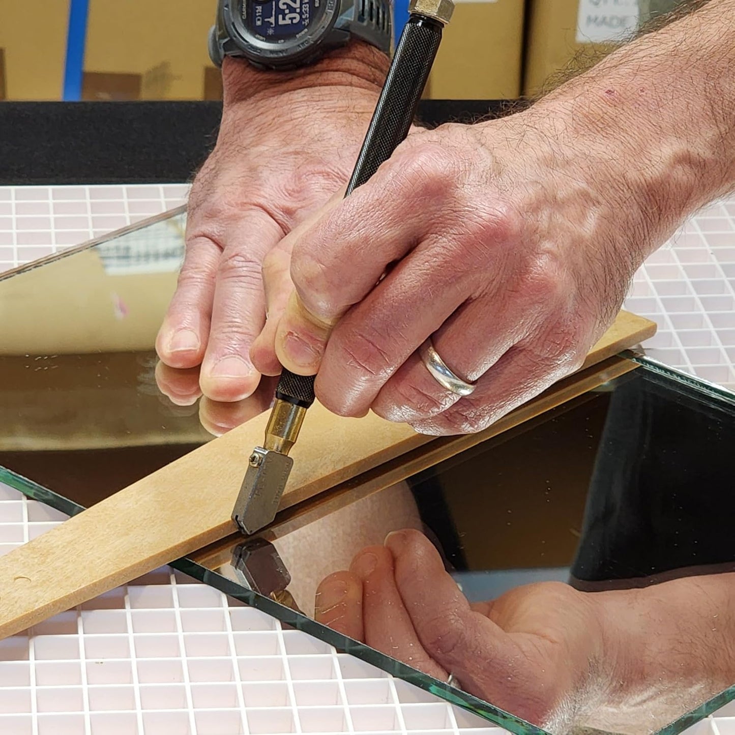 2PCS Glass Cutter | Brass Handled TAP Wheel Technology Supercutter