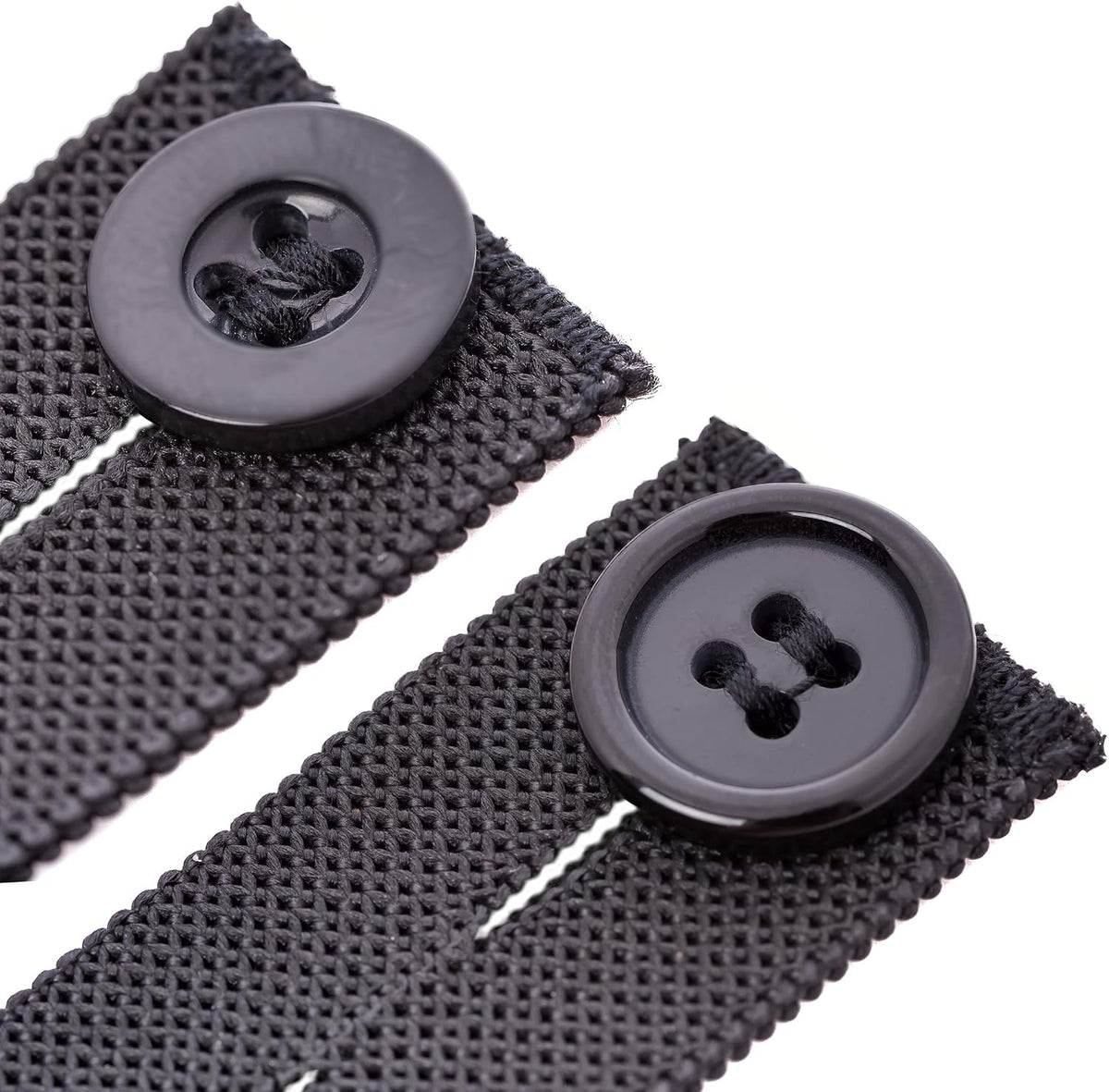 Waist Extender Button, 12pcs Elastic Waistband Extender Button