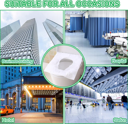 100 Pcs Toilet Seat Covers Disposable