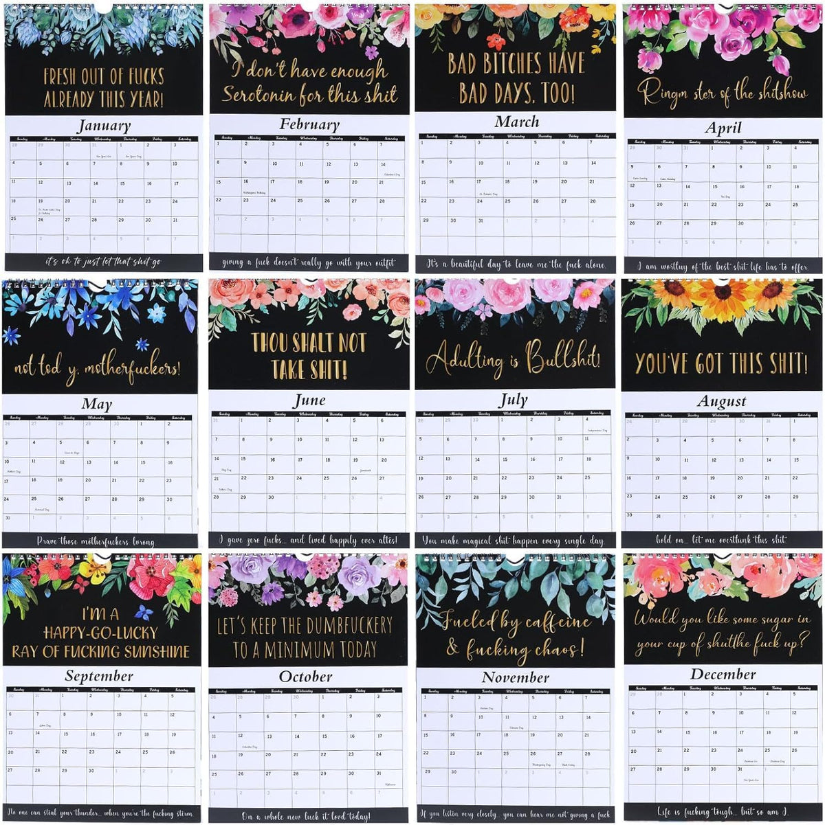 2027 F*ck It Calendar for Tired-Ass Women