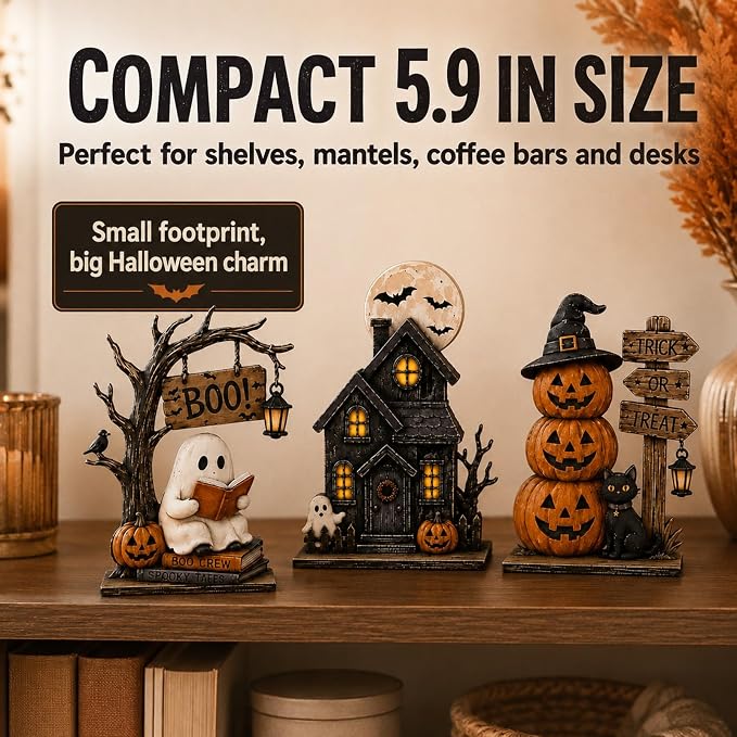 Compact Halloween Table Decorations