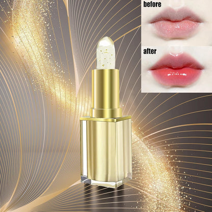 2Pcs Color Changing Lipstick, Moisturizing Glossy Shine Warm Change Color Change Lip Stick