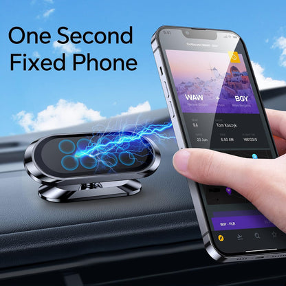 2 Pcs Magnetic Phone Holder for Car -360 Rotation,Compatible with All Cell Phone
