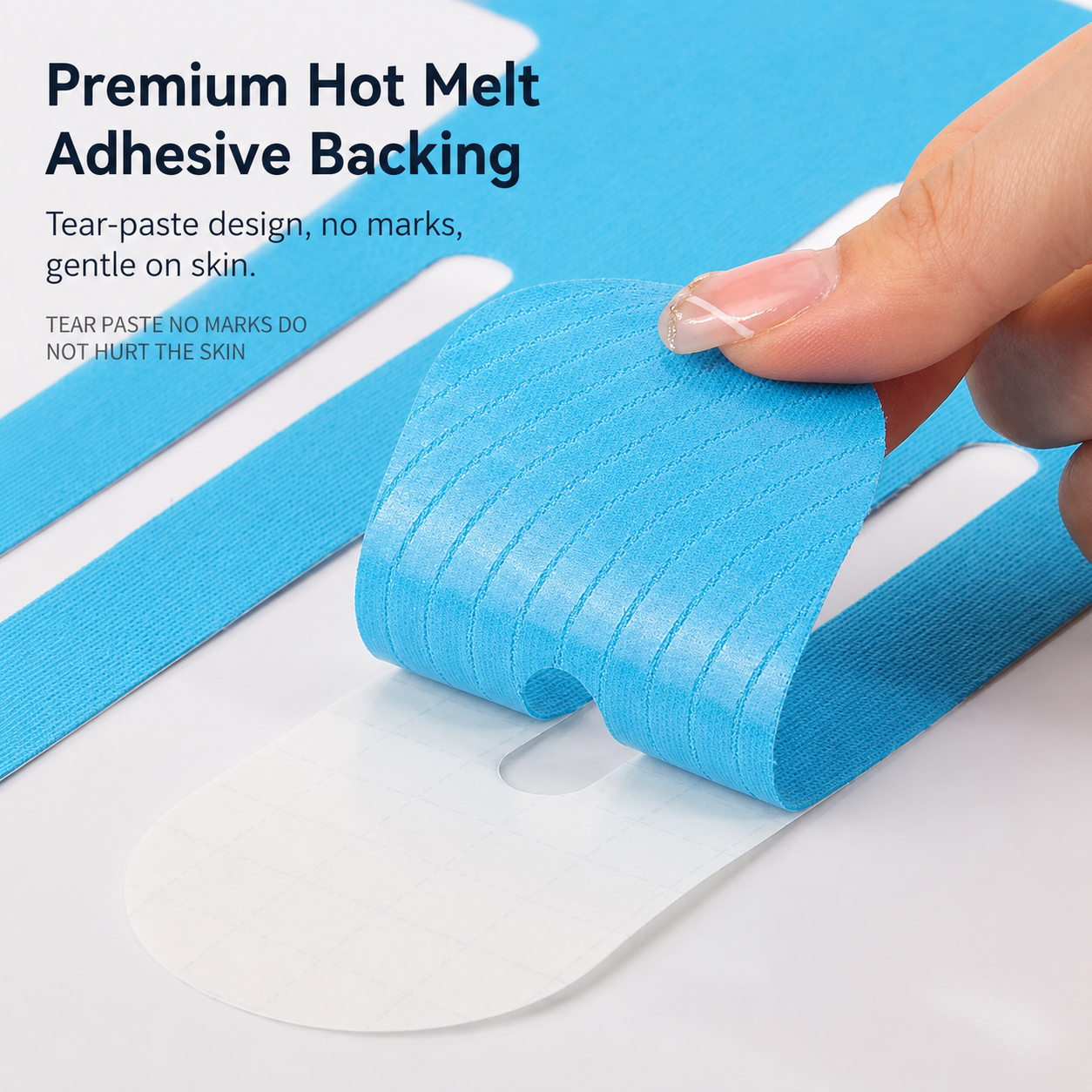 8Pcs Precut Kinesiology Tape for Wrist, Athletic Sports Tape for Wrist Support & Stability