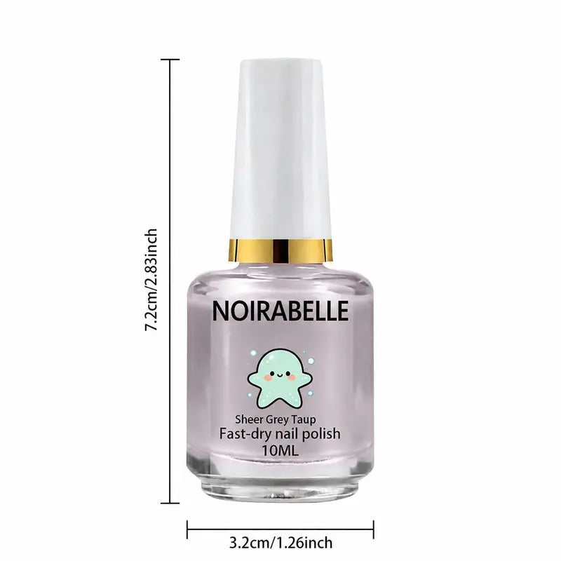2Pcs Lilac-Pink Mirror-Effect Nail Polish - Natural Drying, Natural Nail Strengthening, Ideal for Everyday Use & Parties