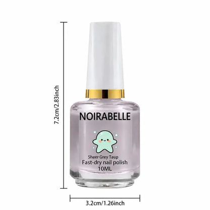 2Pcs Lilac-Pink Mirror-Effect Nail Polish - Natural Drying, Natural Nail Strengthening, Ideal for Everyday Use & Parties