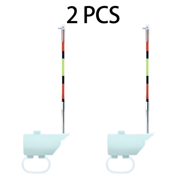 2 PCS High-Sensitivity Luminous Fishing Float with Electronic Buzzer Alert