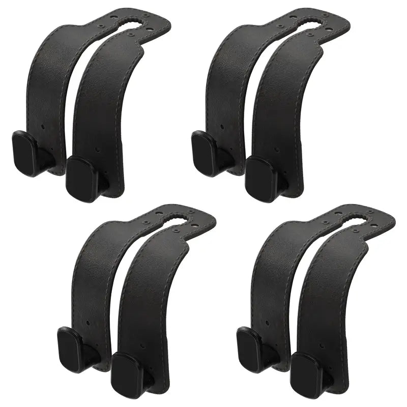4 Counts Car Seat Back Storage Hook, Tool-Free Installation Headrest Hooks