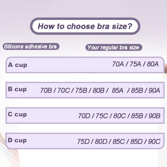 1 Pair Silicone Sticky Bra -Strapless with Nipple Cover & Storage Board