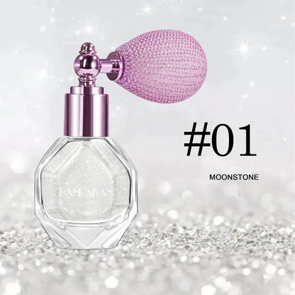Glitter Highlighter Spray Natural Skin Tone Radiant Finish Face-Body Highlighter