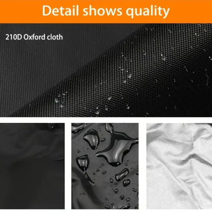 Heavy-Duty Full-Coverage Outdoor Central Air Conditioner Cover