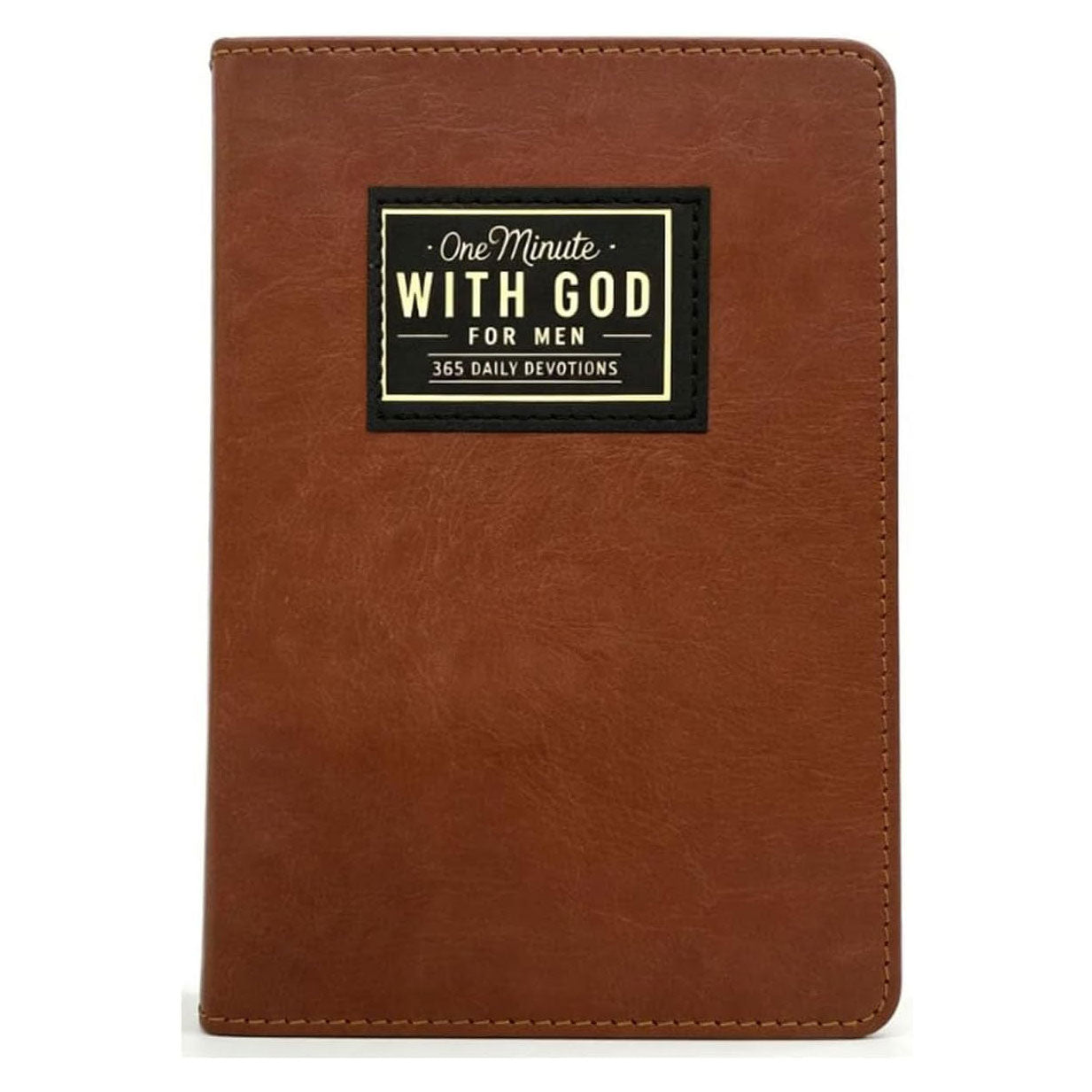 One Minute WITH GOD for men, 365 Days of Daily Prayer Brown Book