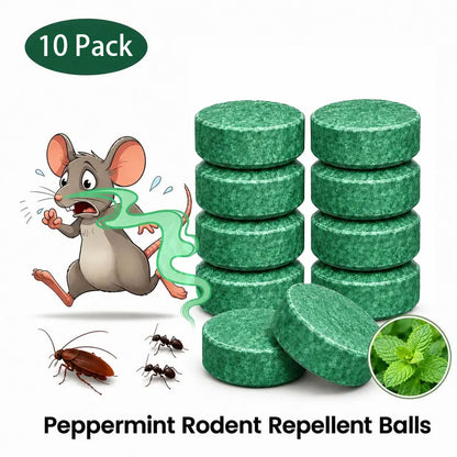 Rat and Snake Repellent 10-Pack Peppermint Oil Mouse Repellent