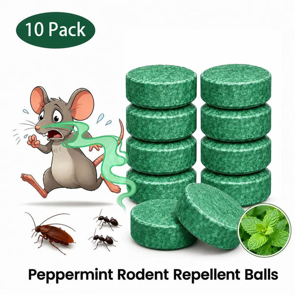 Rat and Snake Repellent 10-Pack Peppermint Oil Mouse Repellent