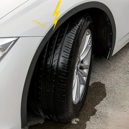 4 Roll Carbon Fiber Car Anti-Scratch Wheel-Arch Trim Strip
