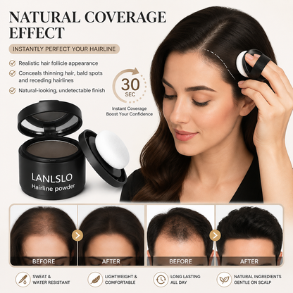 New Root Cover Up Hairline Shadow Powder,Root Touch Up Hair Powder Quickly Conceals Hair Loss