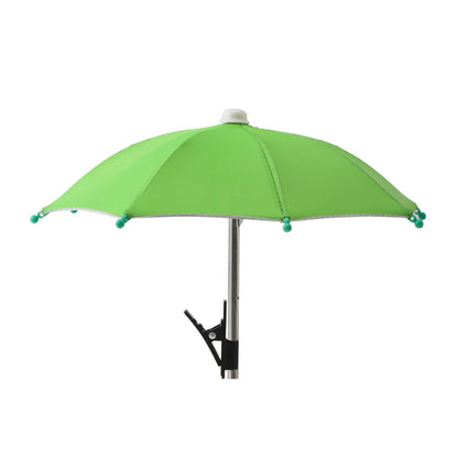Mini Cell Phone Umbrella Clip, Outdoor Phone Sun Shade Shield with Flexible Angle Design