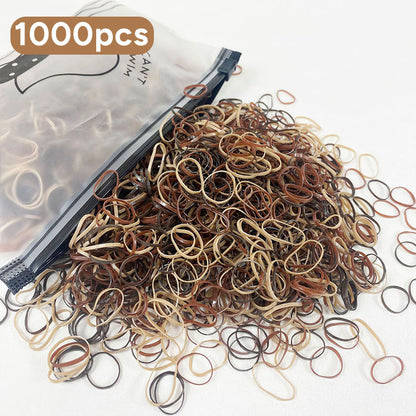 1000PCS Little Elastic Hair Bands for Girls Kids Toddler Women