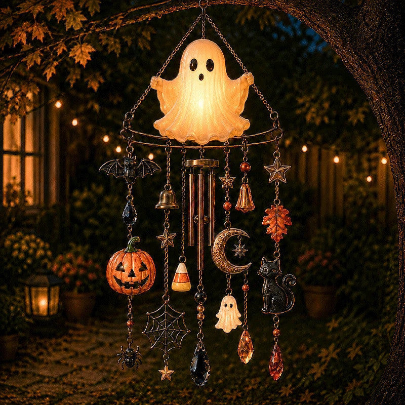 Halloween Suncatcher Wind Chime