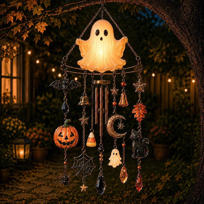 Halloween Suncatcher Wind Chime