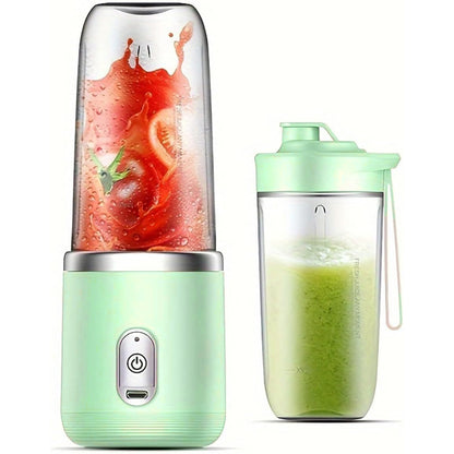 Portable Blender, Personal Blender USB Rchargeable 400ML With 6 Blades