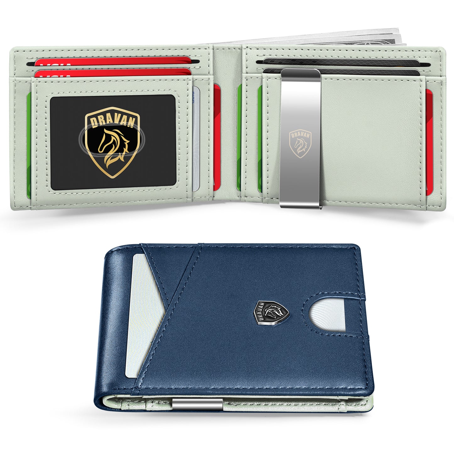 Father's Day Gifts, Men's Minimalist Carbon Fiber Card Holder