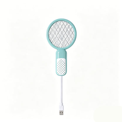 Trap Lamp for Indoor,Fly Attractant Zapping Machine - Portable Long Lasting Quiet Rechargeable Zapper