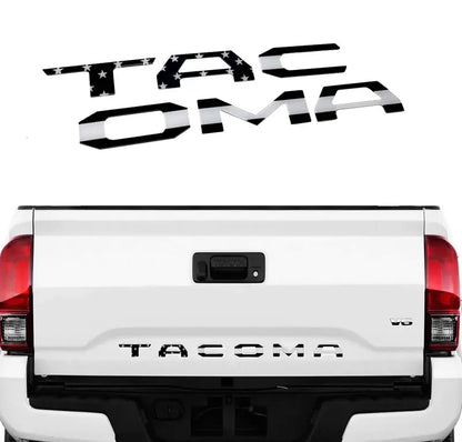 For 2016-2023 Models!!! Upgrade Your Tacoma: Raised Tailgate Insert Emblem Letters