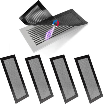 4Psc Magnetic Vent Cover, Mesh Grilles Dust Protection