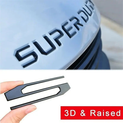 For 2017- 2022 Models ONLY!3D Raised Super Duty Insert Letter Emblem Decal