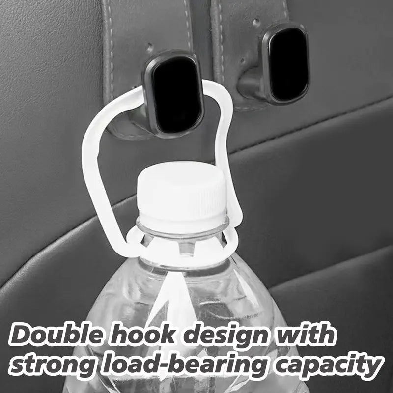 4 Counts Car Seat Back Storage Hook, Tool-Free Installation Headrest Hooks