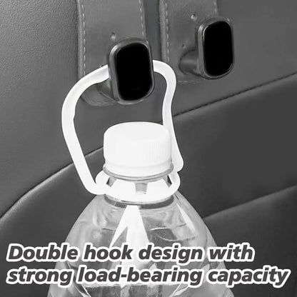4 Counts Car Seat Back Storage Hook, Tool-Free Installation Headrest Hooks