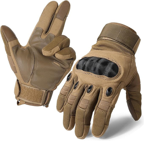 1 Pair Tactical Gloves for Men Touchscreen Airsoft Paintball Motorcycle Gloves