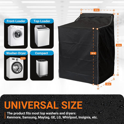 Washer and Dryer Covers,Top Load Washing Machine Cover Laundry Dryer Protect Cover