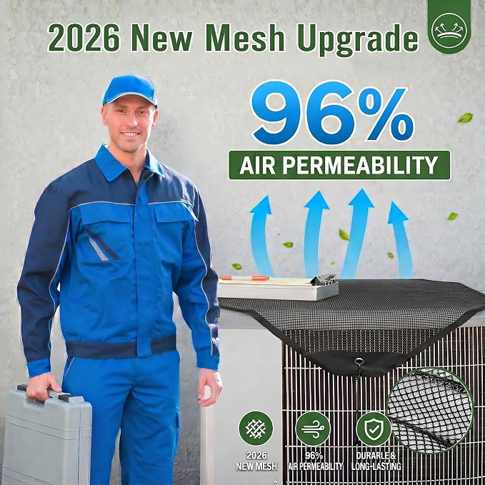 Update Air Conditioner Cover - AC Cover Designed To Protect Coils From Clogging