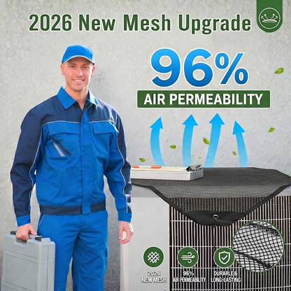 Update Air Conditioner Cover - AC Cover Designed To Protect Coils From Clogging