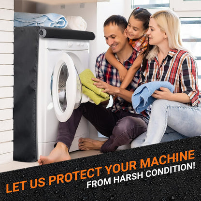 Washer and Dryer Covers,Top Load Washing Machine Cover Laundry Dryer Protect Cover