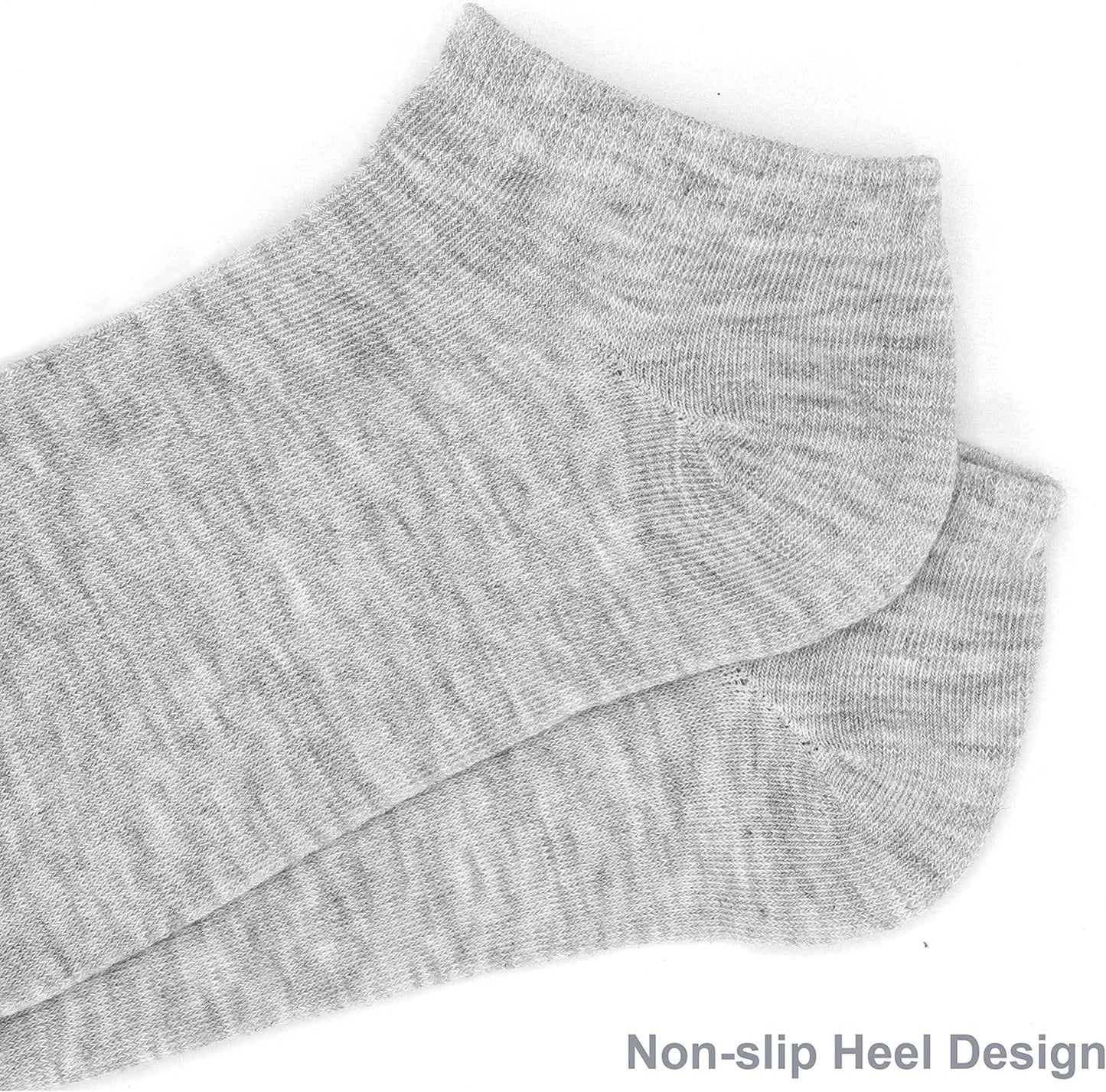 10 Pairs Low Cut Socks Portable Stretchy Cotton Blend Socks