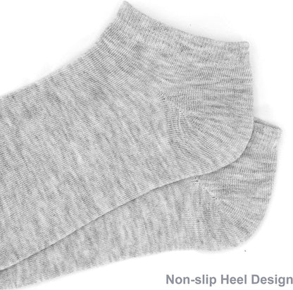 10 Pairs Low Cut Socks Portable Stretchy Cotton Blend Socks
